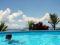 Piscine camping bleu vacances